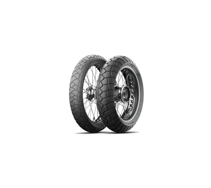 Pneu Michelin ANAKEE ADVENTURE  150/70R17 69 V arrière, Radial,+ Pneu Michelin ANAKEE ADVENTURE  90/90-21 54 V avant, Diagonal