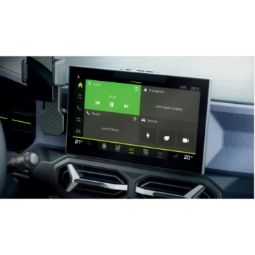 Navigation connectée avec trafic en temps réel + son 3D d’Arkamys® 6HP Bigster monte usine