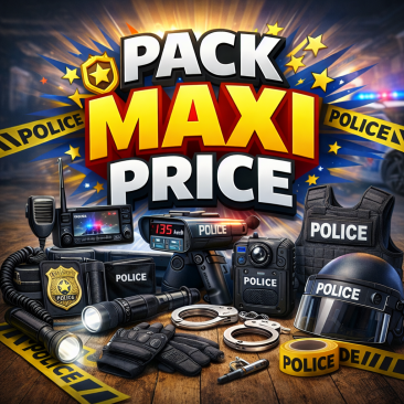 PACK MAXI PRCE - équipement police municipale pour véhicule d'interveniton