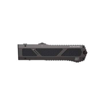 Lampe Torche Nitecore EDC17 - 1500 Lumens - LED Blanche + UV + Laser Vert - Design Plat Rechargeable USB-C