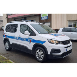 PEUGEOT RIFTER 1.2 PURETECH 130 S&S  EAT8 25/11/2021 environ 91.000 Kms équipé POLICE MUNICIPALE