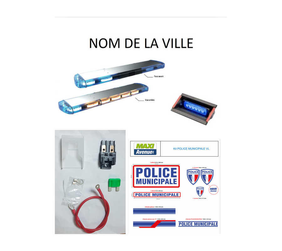 PACK MAXI FX 2026 - N°1 des ventes  (rampe maxi fx + dash board + sérigraphie + fusible 30A + lettrine)