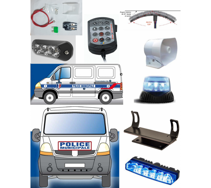 PACK Poste Mobile - Signalisation Police Municipale