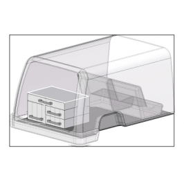 Système de tiroirs C3 Aircross à l'arrière
