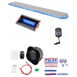 PACK MAXI PRCE - équipement police municipale pour véhicule d'interveniton