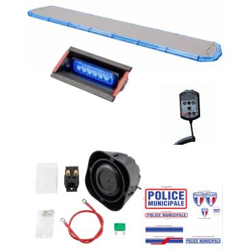 PACK MAXI PRCE - équipement police municipale pour véhicule d'interveniton
