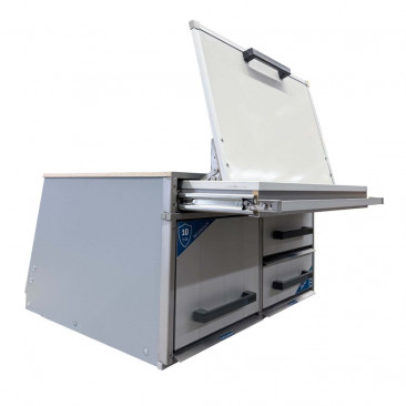 Système de tiroirs C3 Aircross à l'arrière