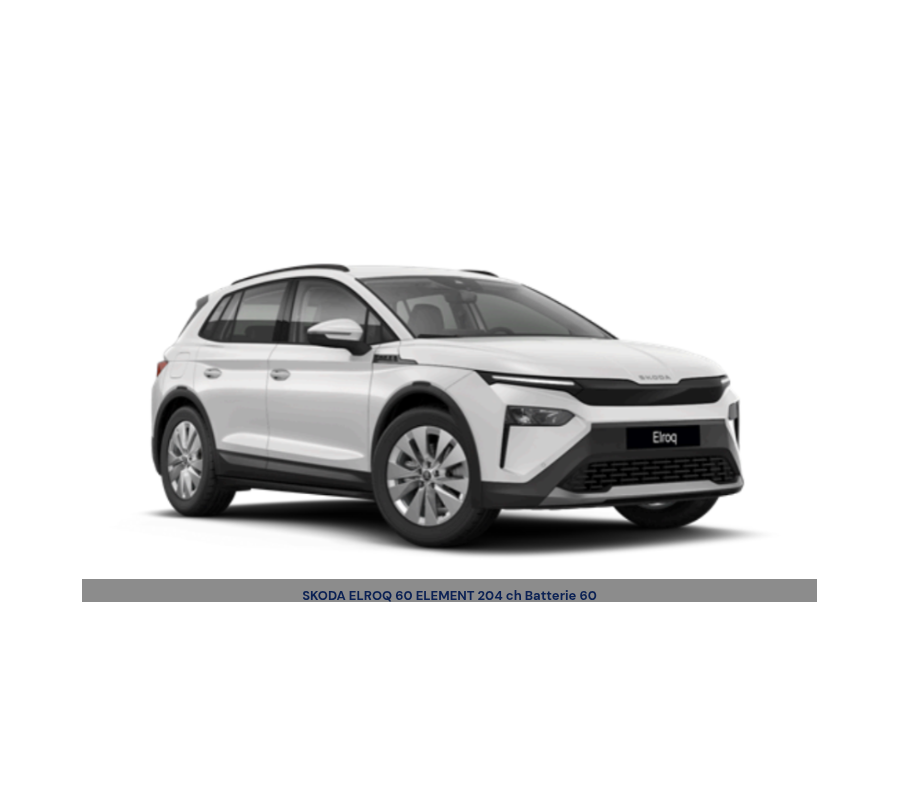 SKODA ELROQ 60 ELEMENT 204 ch Batterie 60