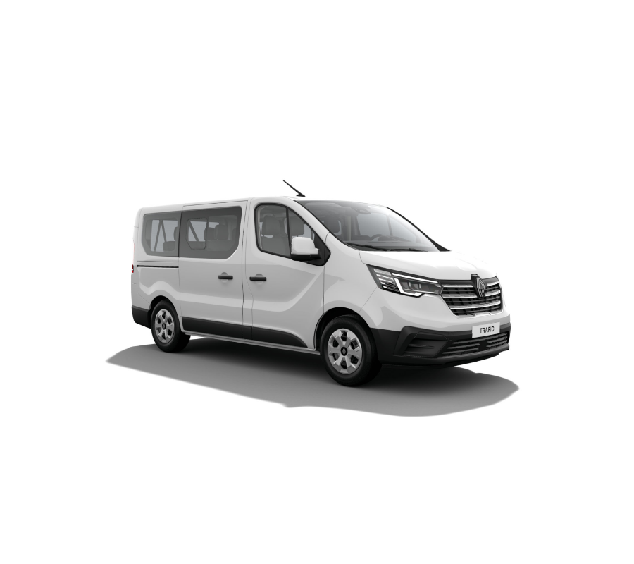RENAULT TRAFIC L1 9 PLACES EVOLUTION BLUE DCI AUTO 150 + Portes coulissantes gauche et droite