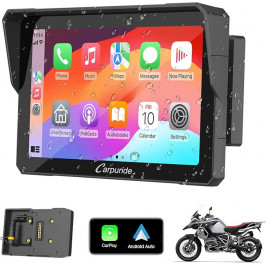 Carpuride W702B Carplay Écran avec Personnalisé Support pour BMW Moto