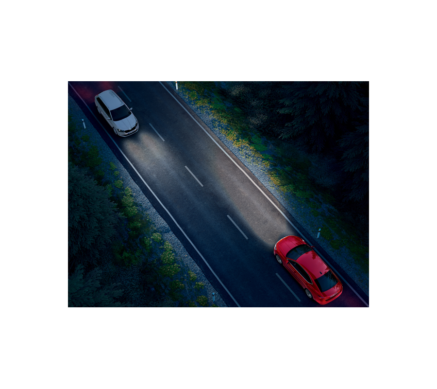 Auto Light Assist - gestion automatique des pleins phares avec caméra multifonctions