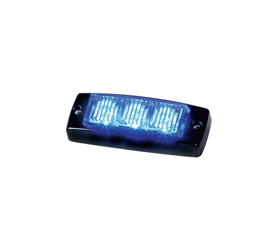 Météorit 3 LED bleu - R65 - 10/30V - 89 x 34 x 22 mm Météorit 3 LED bleu - R65 - 10/30V - 89 x 34 x 22 mm