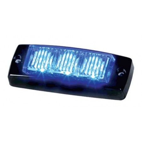 Météorit 3 LED bleu - R65 - 10/30V - 89 x 34 x 22 mm