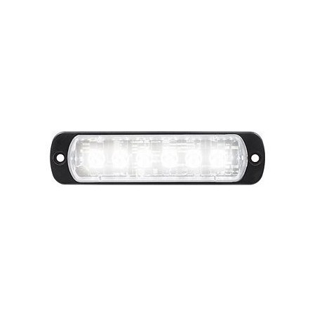 Feu LED L52 Blanc - 10/30V - Classe 2 - R65 Horizontale