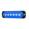 Feu led L52 bleu  - Classe 2 - 10/30V - R56 horizontale