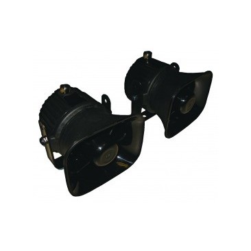 Combiné Haut-parleur & Sirène - Belgique/France - Sapeur pompier/ASA/UMH - Duo 12V