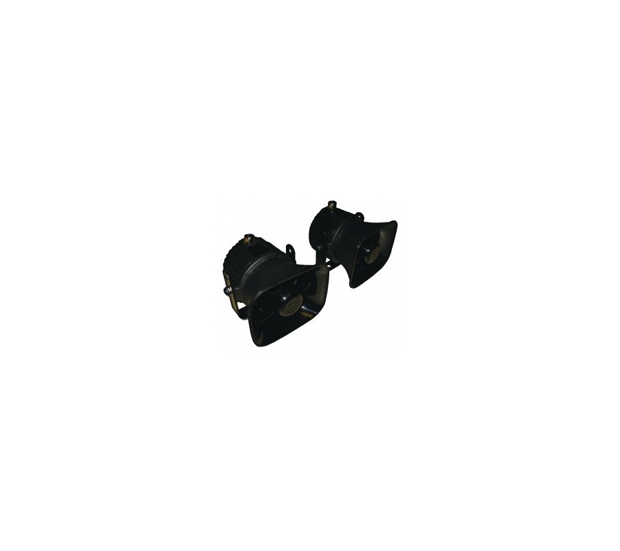 Combiné Haut-parleur & Sirène - Belgique/France - Sapeur pompier/ASA/UMH - Duo 12V