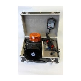 Ensemble portatif d'alerte orange à éclats - 12/24V