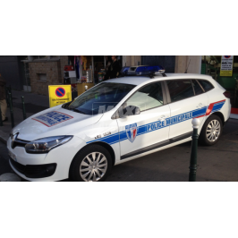 Renault megane signalisation police municipale