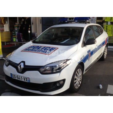 Renault megane signalisation police municipale