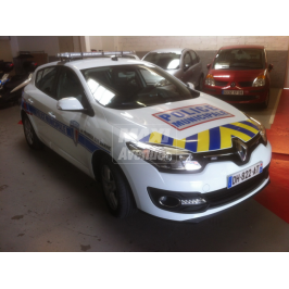 Renault megane balisage police municipale