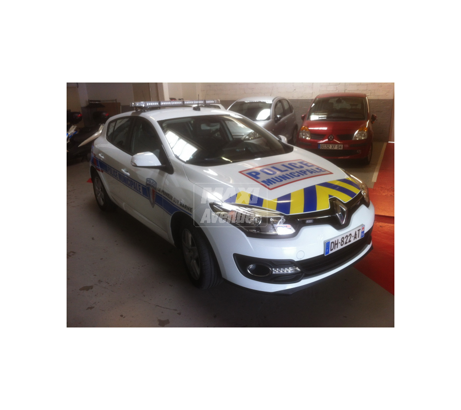 Renault megane balisage police municipale