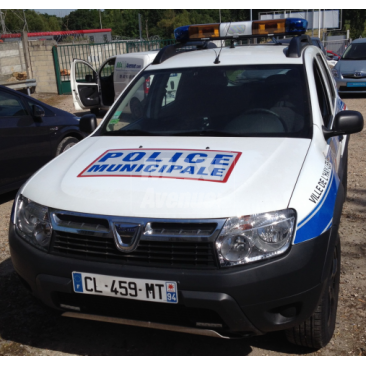 Dacia duster police municipale