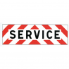 "Service" Caoutchouc magnétique 1.5mm - 50x15 - Classe B