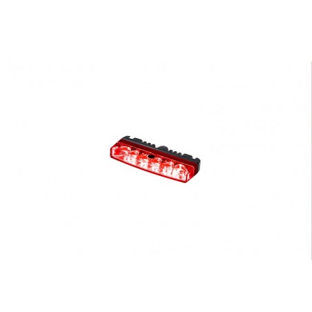 Feu LED L54 Rouge - 10/30V - kit simple