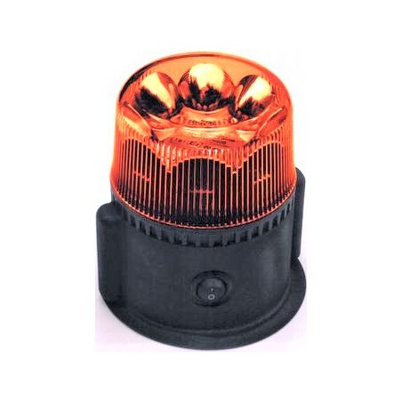 Gyroled rotatif orange - Fixation Autonome Magnétique avec chargeur 12V - Classe 1