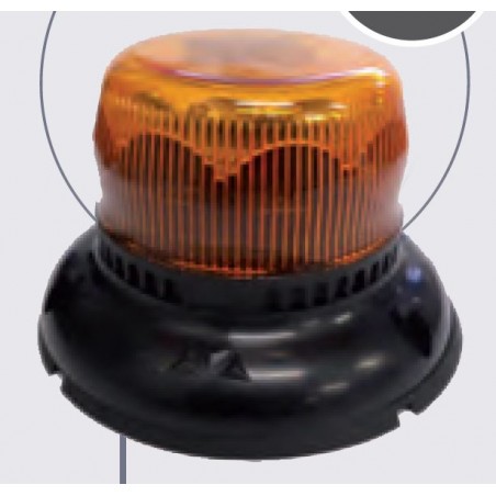 Gyroled à éclats orange  - Classe 1 - 10/30V - fixation ISO XS
