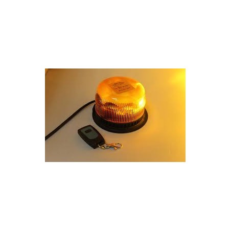 Gyroled orange rotatif - classe 1 - fixation Magnétique PAC télécommandé