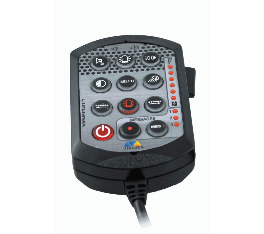 Option public address avec enregistrement des messages sur carte SD pour rampe VEGA