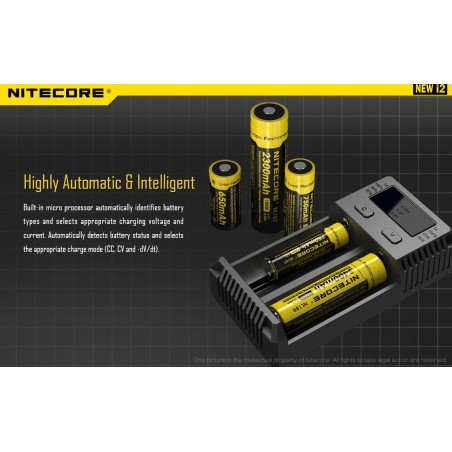 Chargeur 2 accus - Nitecore