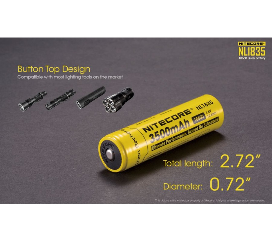 Аккумулятор 18650 3500mah