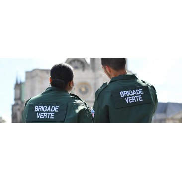 KIT de Sérigraphie Moto/Scooter Caréné - BRIGADE VERTE