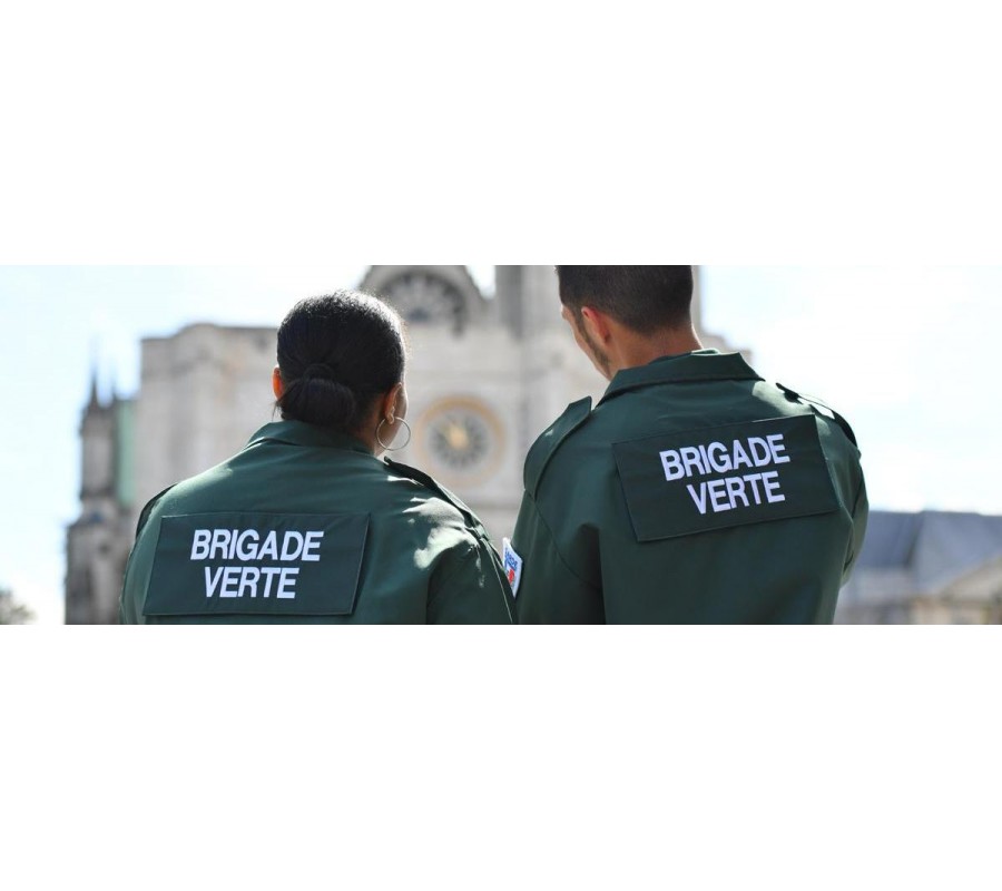 KIT de Sérigraphie Moto/Scooter Caréné - BRIGADE VERTE