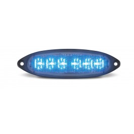 Feux 6 Leds horizontal 9mm d'épaisseur