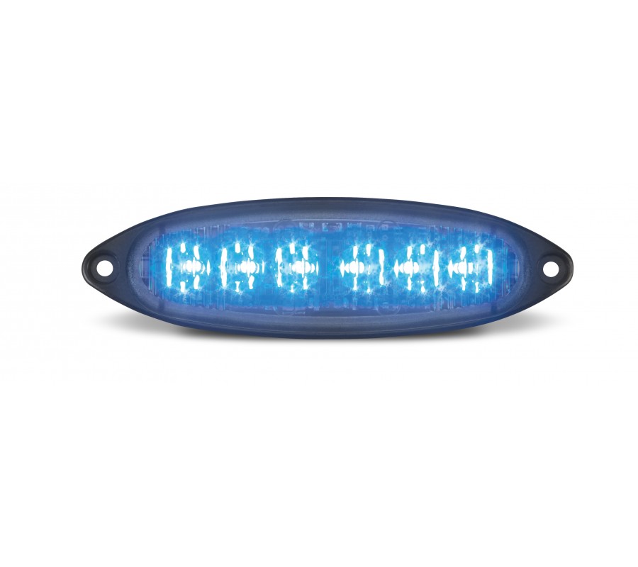 Feux 6 Leds horizontal 9mm d'épaisseur