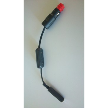 Adaptateur Jack Femelle 6.35 mâle allume cigare