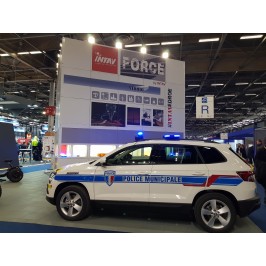 Présentation Skoda Karoq Salon Milipol 2019 Stand Intav