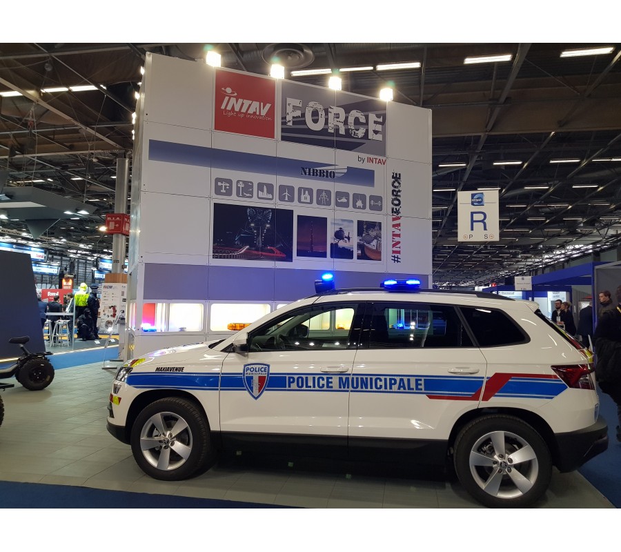 Présentation Skoda Karoq Salon Milipol 2019 Stand Intav