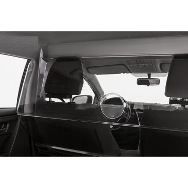 Paroi en Polycarbonate pour isoler les places arrières (sans pose)