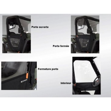 PORTES SOUPLES SSV UXV 500 / 700 ( La Paire )