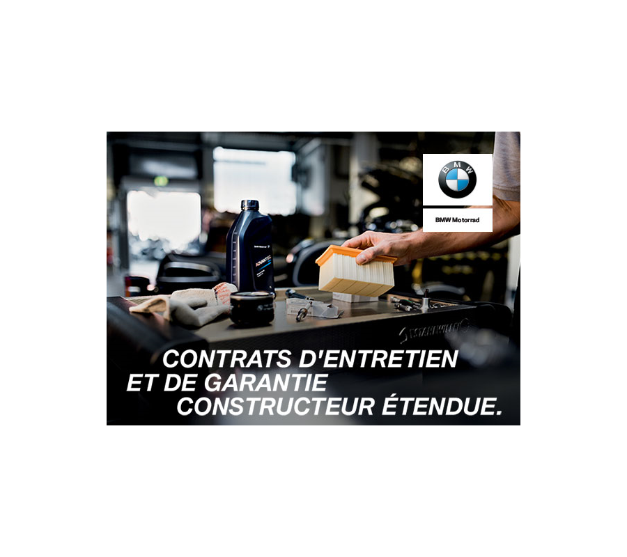 Entretien BMW 2 cylindres 5 ans - 50 000 Kms