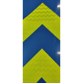 Feuille de balisage Avery Jaune & Bleu 1.22m X 1.20m