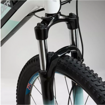 VÉLO VTT ÉLECTRIQUE 27,5 - blanc - moteur 42 Nm à 250W - 380 Wh