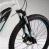 VÉLO VTT ÉLECTRIQUE 27,5 - blanc - moteur 42 Nm à 250W - 380 Wh