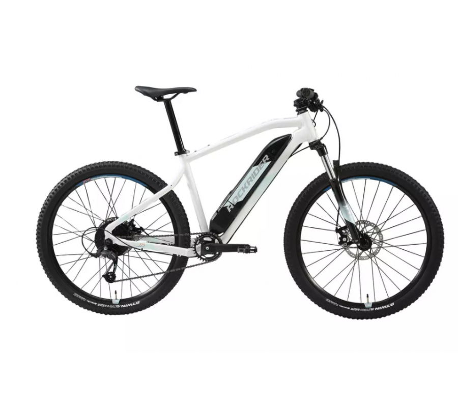 VÉLO VTT ÉLECTRIQUE 27,5 - blanc - moteur 42 Nm à 250W - 380 Wh